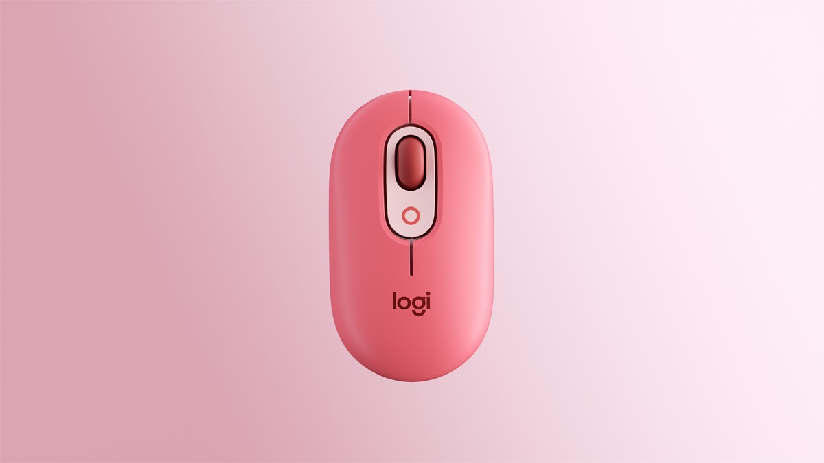 LOGITECH POP KABLOSUZ MOUSE EMOJİLİ - KIRMIZI & PEMBE 910-006548 resmi