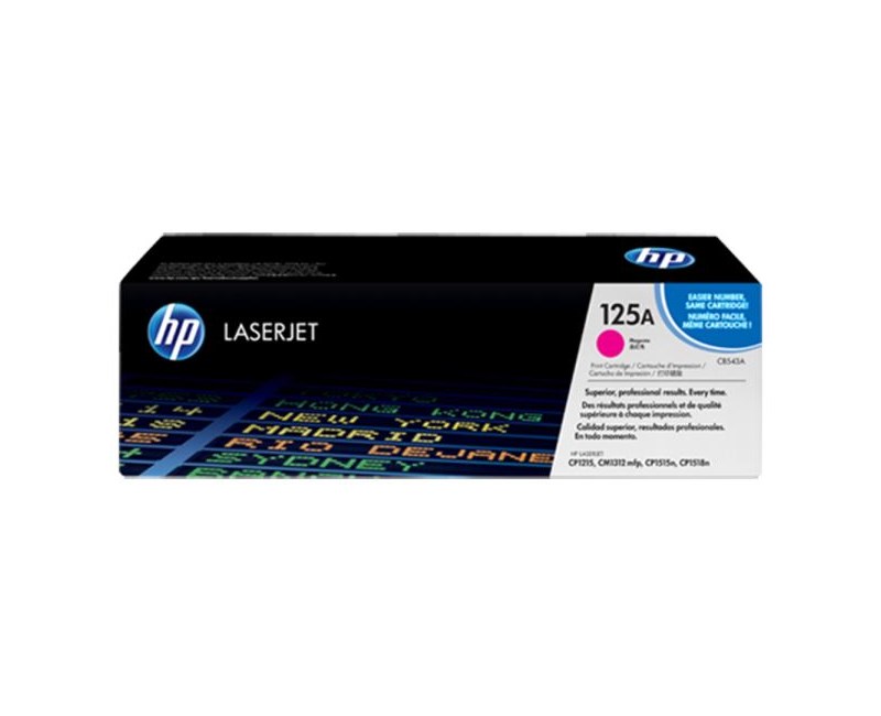 HP CB543A Kırmızı Toner Kartuş (125A) resmi