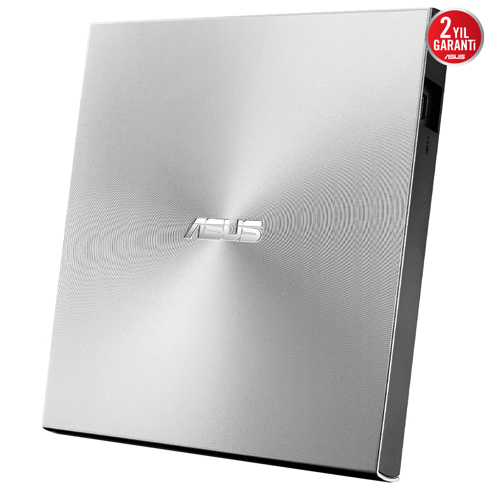 ASUS ZENDRİVE-U8M SDRW-08U8M-U HARİCİ ULTRA İNCE DVD YAZICI M-DİSC USB TYPE-C GÜMÜŞ resmi