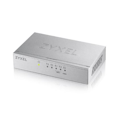 ZYXEL GS-105B 5 PORT 10/100/1000 MBPS METAL KASA SWITCH resmi