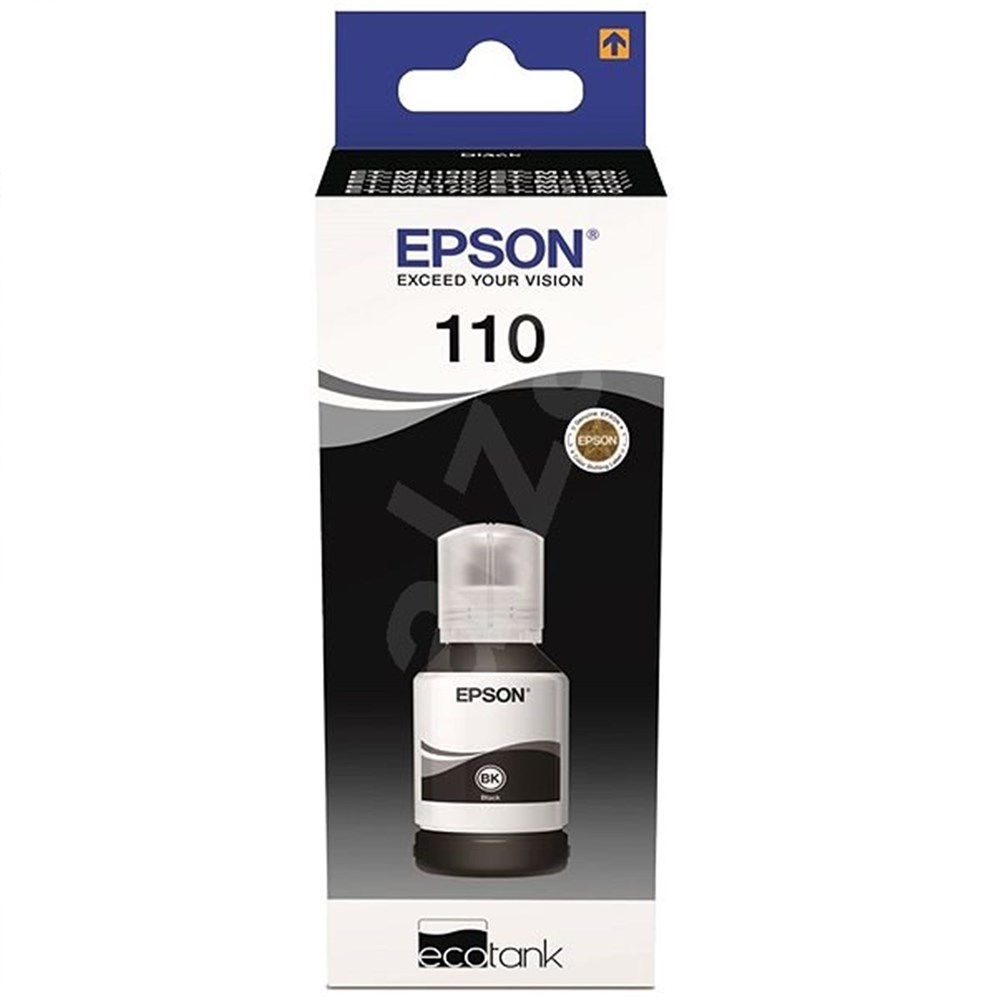 EPSON C13T03P14A (T110) SİYAH MÜREKKEP KARTUŞ M1100 M1120 M114 M1180 M2140 M2170 M3140 M3170 M3180 resmi