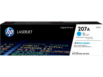 HP W2211A (207A) MAVİ TONER 1.250 SAYFA resmi