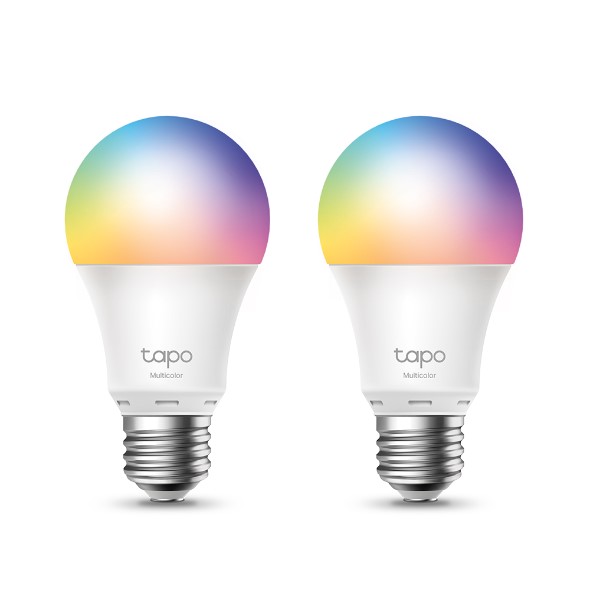 TP-LINK TAPO L530E (2-PACK) AYARLANABİLİR IŞIK SEVİYELİ AKILLI WI-FI MULTICOLOR LED AMPUL resmi