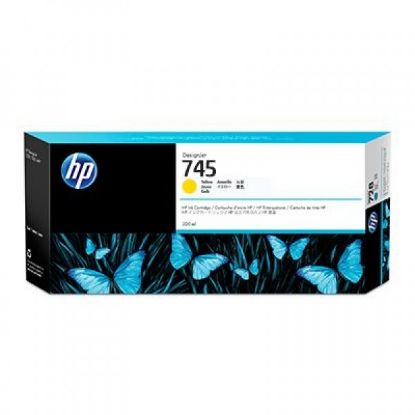 HP F9K02A (745) SARI 300 ML GENIS FORMAT MUREKKEP KARTUSU resmi