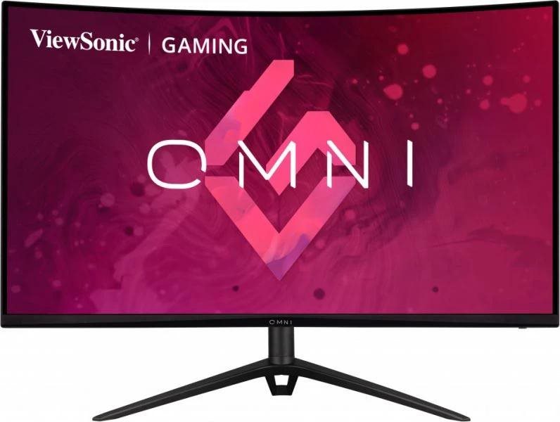 31.5 VIEWSONIC VX3218-PC-MHDJ FHD 1MS 165HZ 2xHDMI DP CURVE YUKSEKLIK AYARLI GAMING MONITOR resmi