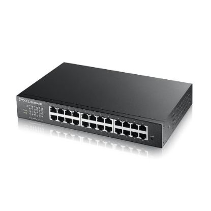 ZYXEL GS1900-24-EU0102F 24 PORT 24x10/100/1000 + 2xDUAL SFP L2 WEB YÖNETİLEBİLİR SWITCH resmi