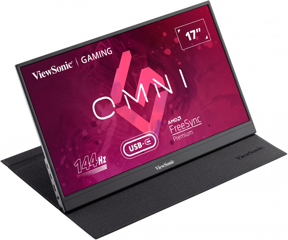 VIEWSONIC VX1755 17” FHD IPS 144HZ TYPE-C DESTEKLI TASINABILIR OYUN MONITORU resmi