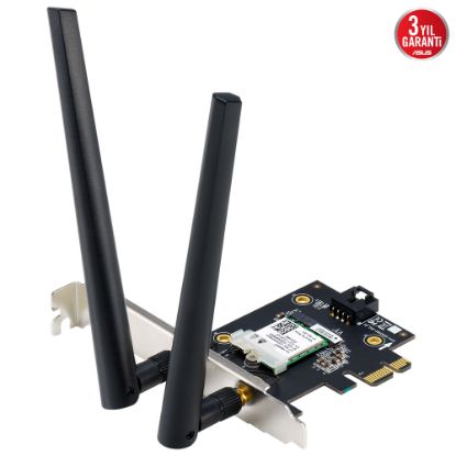 ASUS PCE-AX1800 DUALBAND-KABLOSUZ PCIE ADAPTÖR resmi