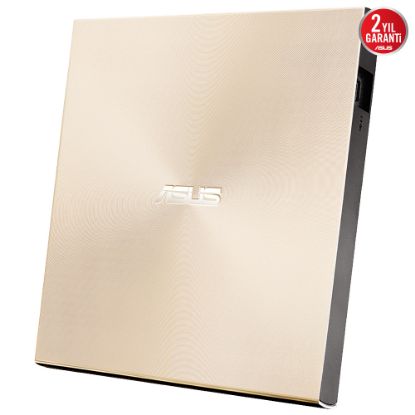 ASUS ASUS ZENDRİVE-U8M SDRW-08U8M-U HARİCİ ULTRA İNCE DVD YAZICI M-DİSC USB TYPE-C ALTIN resmi