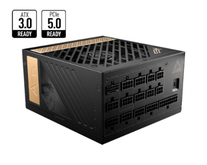 MSI PSU MEG AI1300P PCIE5 1300W 80+ PLATINUM POWER SUPPLY resmi