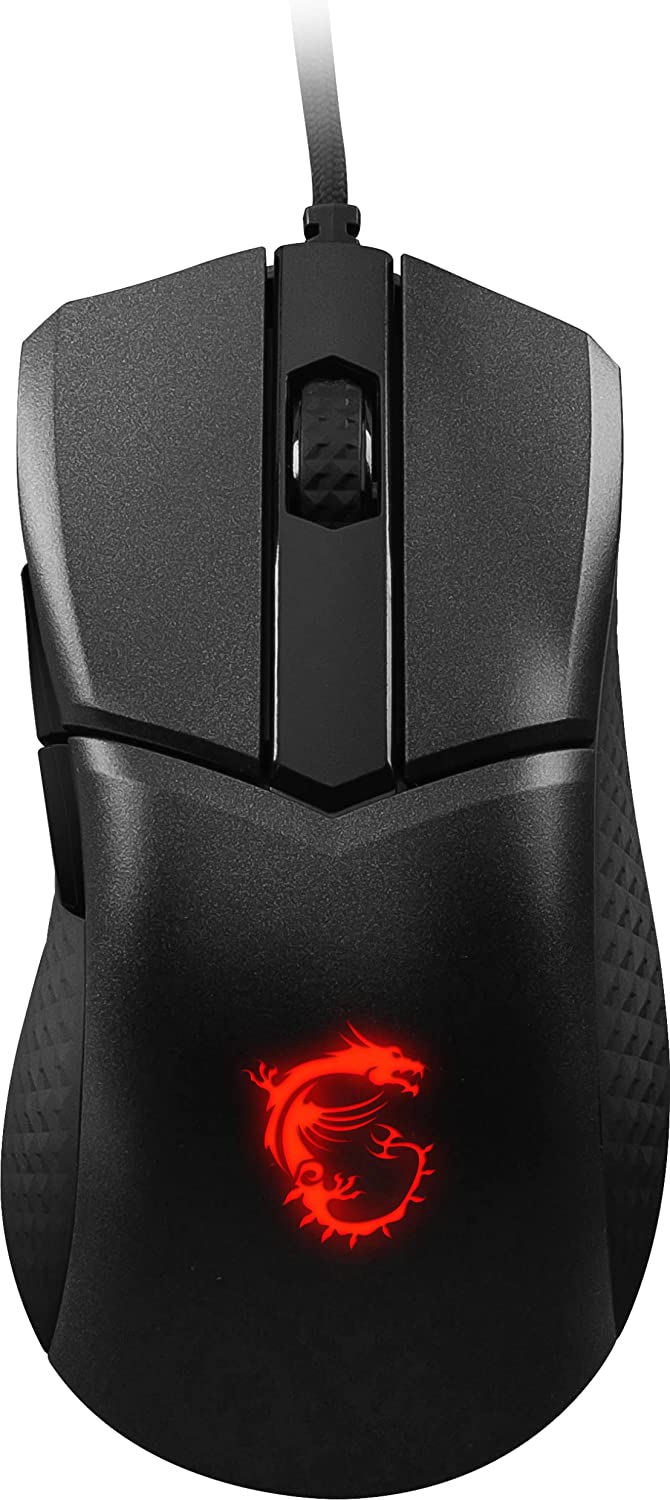 MSI GG CLUTCH GM31 LIGHTWEIGHT GAMING MOUSE 12000 DPI OPTIK SENSOR RGB LED OYUNCU FARESI resmi