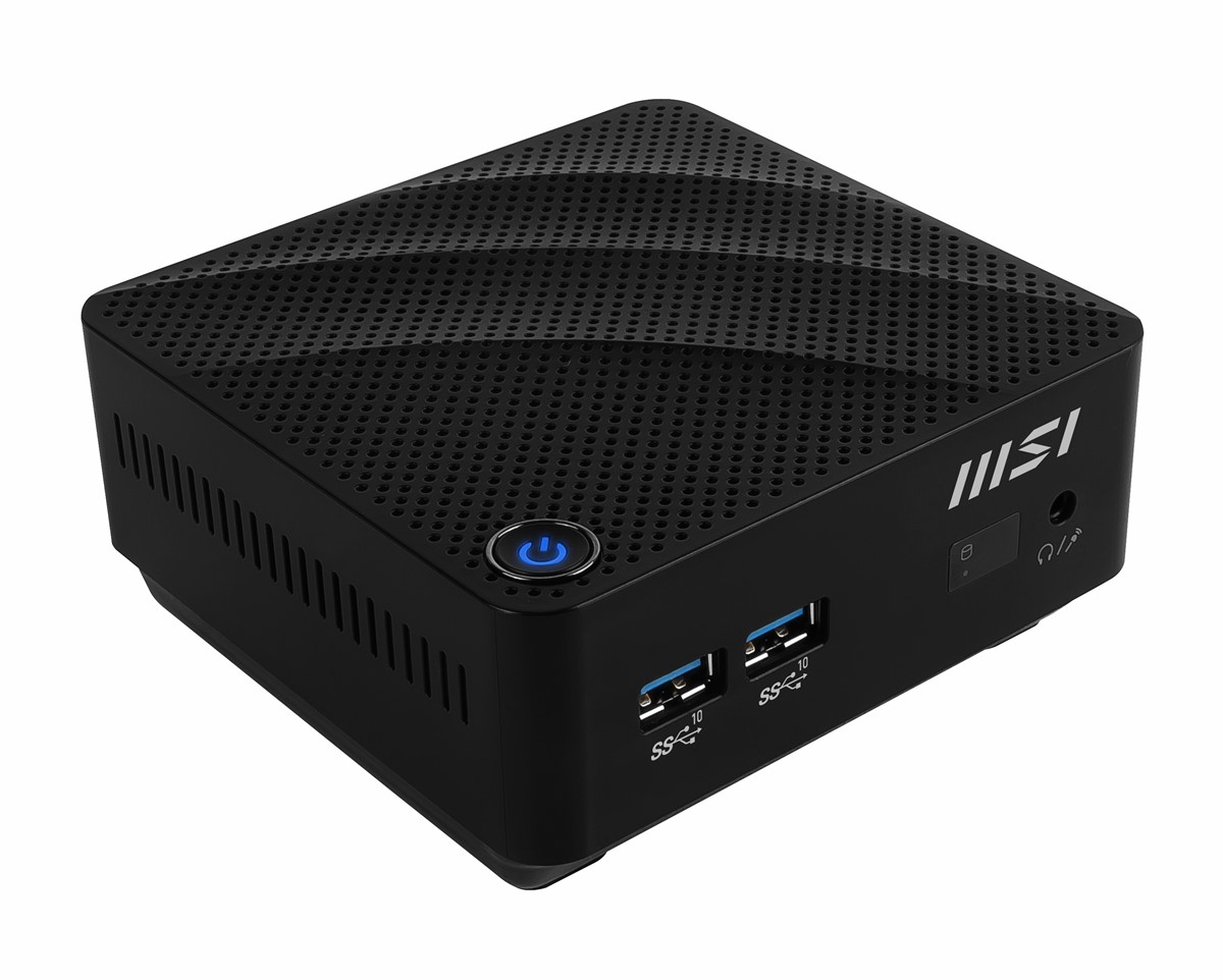 MSI MINIPC CUBI N JSL-042EU PENTIUM N6000 4GB DDR4 128GB SSD W11PRO SIYAH MINIPC resmi