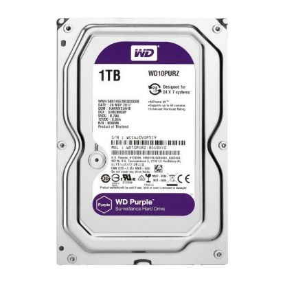 WD 1TB Purple 3.5’’ 64MB Sata 6Gb/s 7/24 WD10PURZ resmi