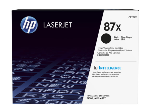 HP CF287X (87X) SIYAH YUKSEK KAPASITELI TONER 18.000 SAYFA resmi