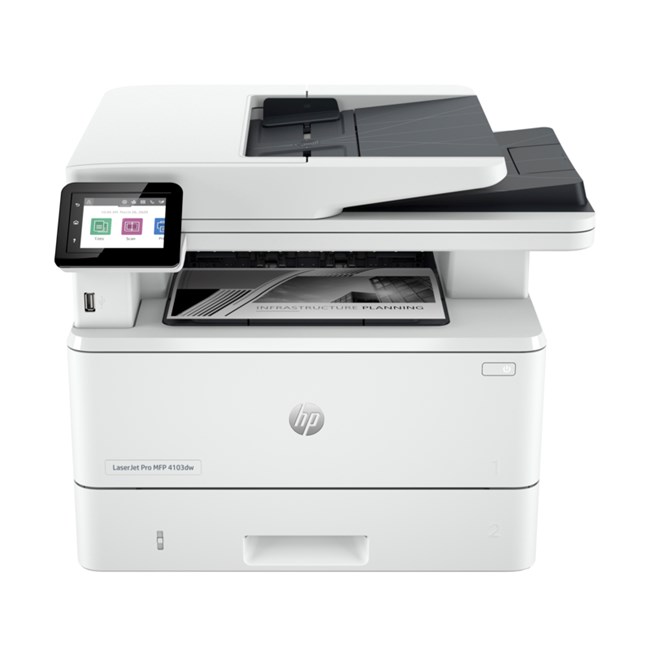 HP LaserJet Pro 4103dw Çok Fonksiyonlu (2Z627A) resmi