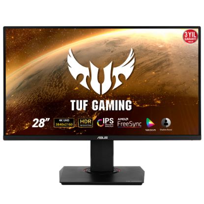 ASUS TUF GAMING VG289Q 28 IPS 4K FREESYNC  3840x2160 5MS DP HDMI MM VESA 3YIL EYECARE.PIVOT.HDR10 resmi