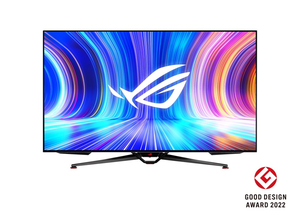 47 ASUS ROG SWIFT PG48UQ OLED GAMING GSYNC UYUMLU HDR 3840x2160 0.1MS 138HZ DP HDMI USB MM VESA 3YIL EYECARE FLICKER-FREE DCIP3 10BIT MONITOR resmi