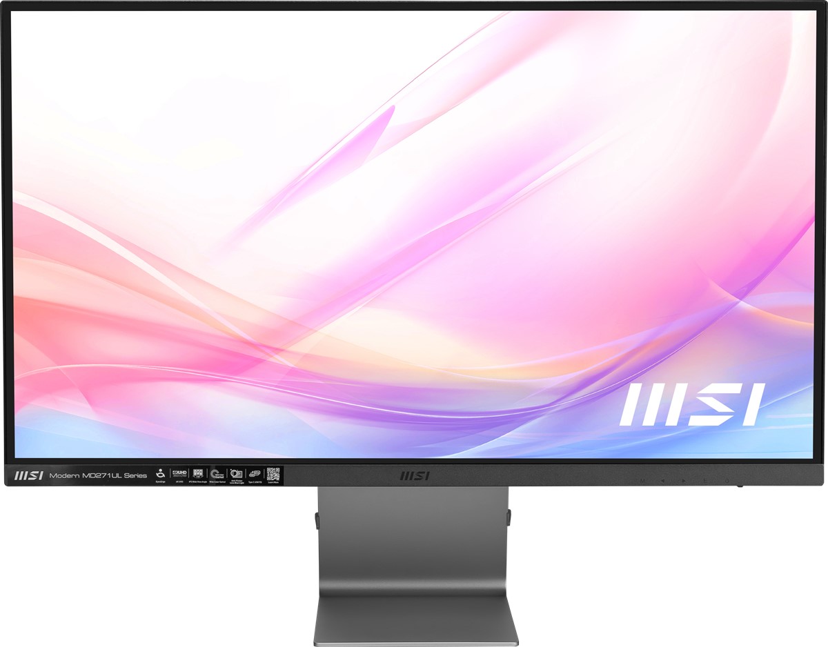 MSI 27 MODERN MD271UL FLAT 3840x2160 (UHD) IPS 60HZ TYPE C ANTI-GLARE MONITOR resmi