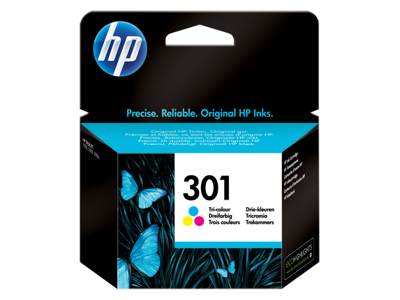 HP CH562EE (301) UC RENKLI MUREKKEP KARTUSU 165 SAYFA resmi