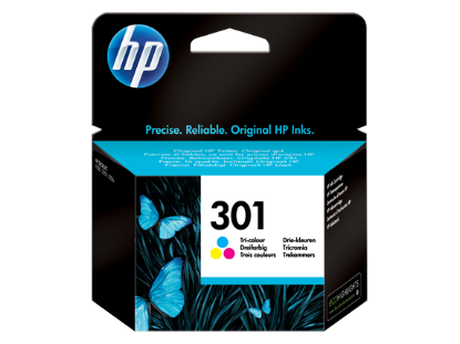 HP CH562EE (301) UC RENKLI MUREKKEP KARTUSU 165 SAYFA resmi