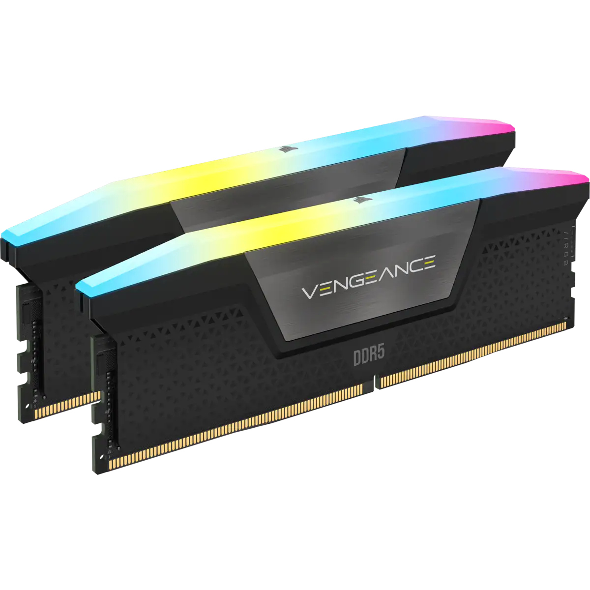 CORSAIR CMH32GX5M2X7200C34 32GB (2x16GB) DDR5 7200MHz C34 VENGEANCE RGB BLACK resmi