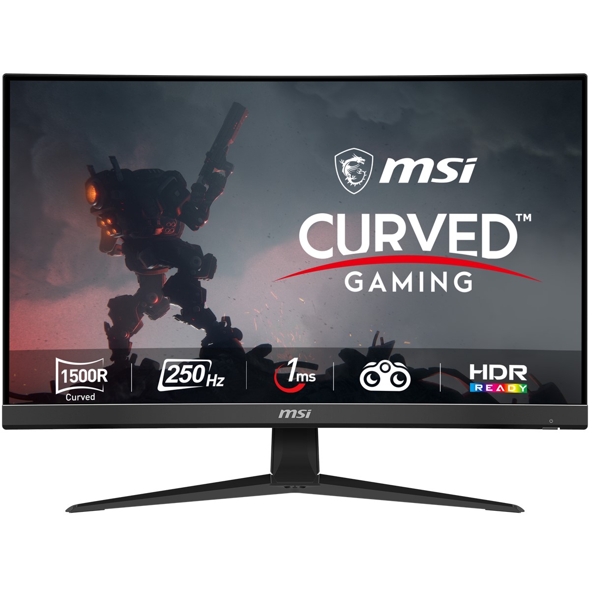 31.5 MSI G32C4X CURVED 1500R VA 1920X1980 FHD 16:9 250HZ 1MS FREESYNC PREMIUM GAMING MONITOR resmi