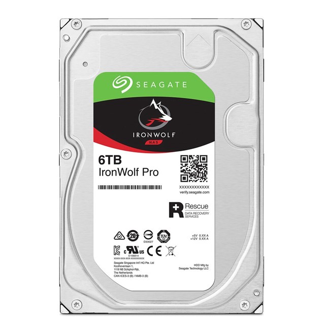 Seagate IronWolf Pro 6T 7200Rpm 256MB -ST6000NT001 resmi