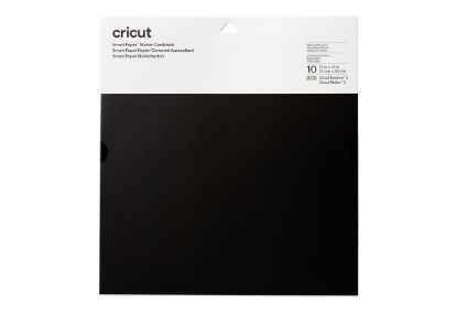 CRICUT 2008316 SMART ETİKET KARTON KAĞIT 33X33CM 10 SAYFA SİYAH resmi