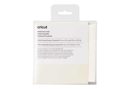 CRICUT 2009986 SULUBOYA KARTLARI BEYAZ S40 12Lİ resmi