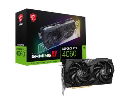 MSI VGA GEFORCE RTX 4060 GAMING X 8G RTX4060 8GB GDDR6 128B DX12 PCIE 4.0 X8 (3XDP 1XHDMI) resmi