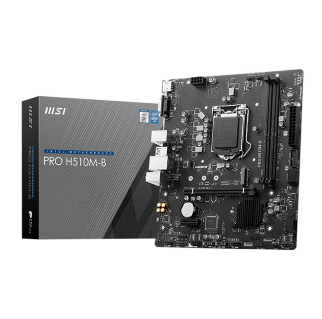 MSI Pro H510M-B 1200P ( 10.Nesil cpu ) resmi