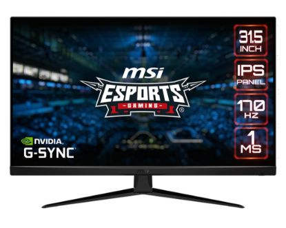 31.5 MSI G321Q FLAT IPS 2560X1440 (QHD) 16:9 170HZ 1MS FREESYNC PREMIUM GAMING MONITOR resmi