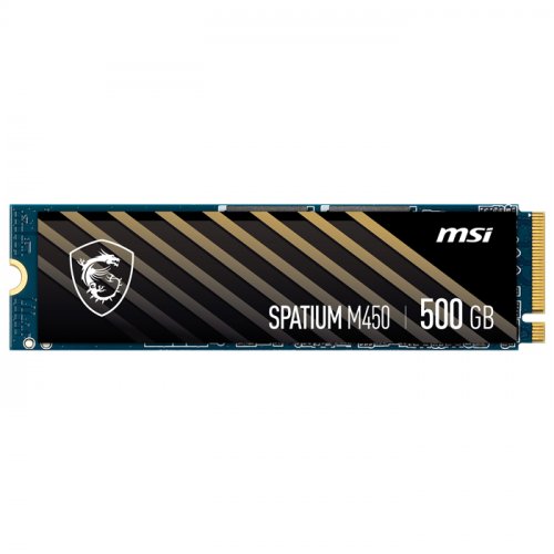 MSI SSD SPATIUM M450 NVME M.2 500GB NVMe M.2 500GB R:3600 W:2300 resmi