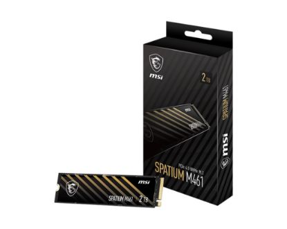 MSI SSD SPATIUM M461 NVME M.2 2TB NVMe M.2 2TB R:5000 W:3200 resmi