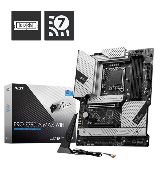 MSI Pro Z790-A Max Wifi D5 1700P Hdmi Dp Usb-C resmi