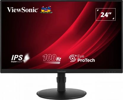 VIEWSONIC VG2408A-MHD WORKPRO MONITOR 23.8" 5MS 100HZ 1920X1080 FHD TILT SWIVEL PIVOT YUKSEKLIK AYARI resmi