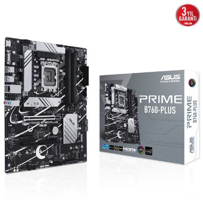 Asus Prime B760-Plus D5 1700P Vga Hdmi Dp resmi