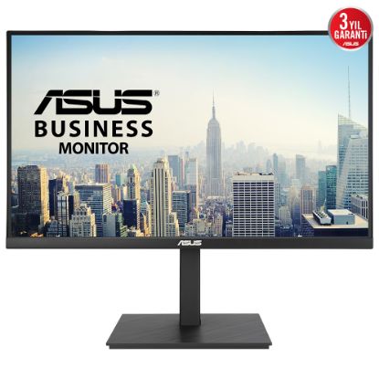 27 ASUS VA27ACFSN 27 IPS 2K FREESYNC 2560 x 1440 5MS 100HZ DP HDMI USB-C USB MM VESA 3YIL RJ45 EYECARE FLICKER-FREE CERCEVESIZ DUSUK MAVI ISIK Monitör resmi