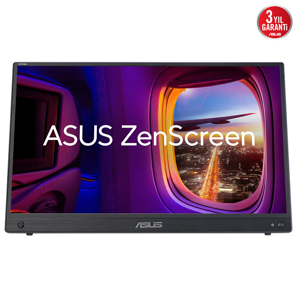 ASUS ZENSCREEN MB16AHG 15.6 TASINABILIR USB MONITOR IPS 1920x1080 3MS 144HZ Mini-HDMI USB-C MM 3YIL MAT EKRAN EYECARE MONITOR resmi