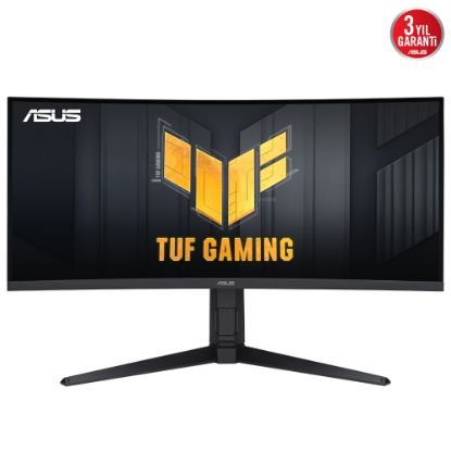 34 ASUS TUF GAMING VG34VQEL1A UWQHD 3440 x 1440 1MS 100Hz 1xDP 2xHDMI 1xUSB FREESYNC KAVİSLİ MONİTÖR resmi