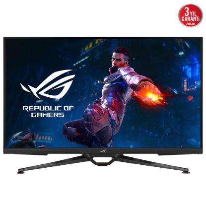 38 ASUS ROG SWIFT PG38UQ 38 GAMING 4K FAST IPS FREESYNC VE G-SYNC UYUMLU 3840x2160 1MS 144HZ DP HDMI USB MM VESA 3YIL EYECARE HDR 135 sRGB DCI-P3 98 HDMI 2.1 Monitör resmi