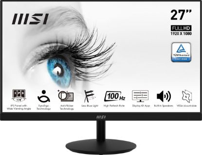 MSI 27 PRO MP271A 1920x1080 (FHD) FLAT IPS 100HZ 1MS ANTI-GLARE MONITOR resmi