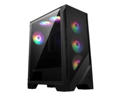 MSI MAG FORGE 120A AIRFLOW Temperli Cam 6 x120mm Auto RGB Fan ATX Gaming Bilgisayar Kasası resmi