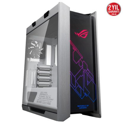 ASUS ROG STRIX GX601 HELIOS RGB FANLI TEMPERLİ CAM USB 3.1 ATX/EATX OYUNCU KASASI - BEYAZ resmi