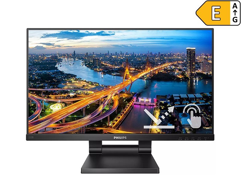 Philips 21.5" 222B1TC/00 4ms FHD Dokunmatik IPS resmi