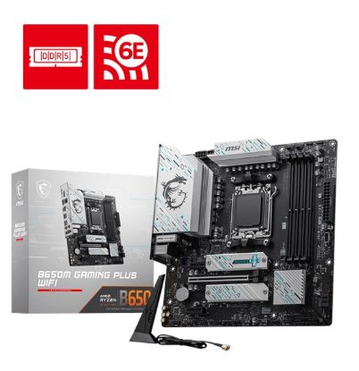 MSI B650M Gaming Plus Wifi AM5 Ryzen D5 Hdmi Dp resmi