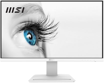 MSI 23.8 PRO MP243XW 1920x1080 (FHD) FLAT IPS 100HZ 1MS ANTI-GLARE BEYAZ MONITOR resmi