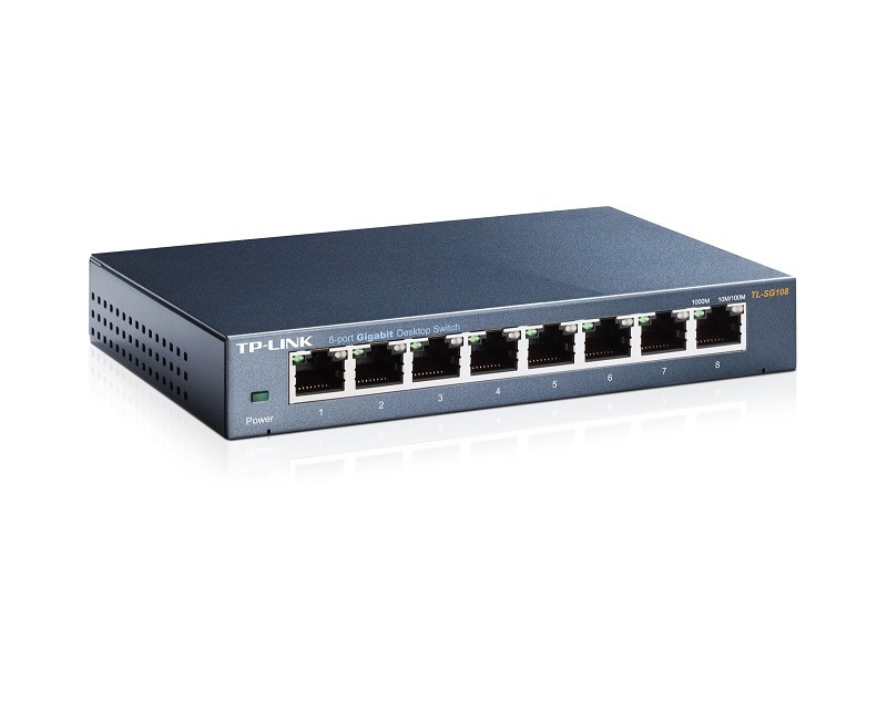 Tp-Link TL-SG108 8 Port Gigabit Switch resmi