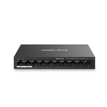 TP-LINK MERCUSYS MS110P 10PORT 10/100 MASAÜSTÜ SWITCH (YÖNETİLEMEZ) resmi