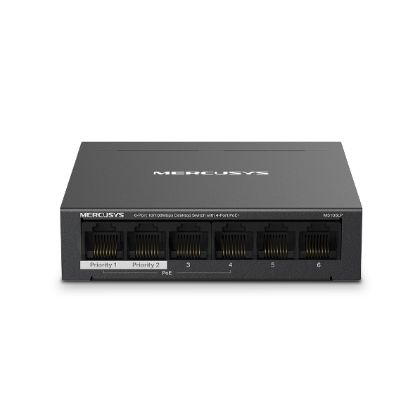 TP-LINK MERCUSYS MS106LP 4 PORT 10/100 MASAÜSTÜ SWITCH (YÖNETİLEMEZ) resmi